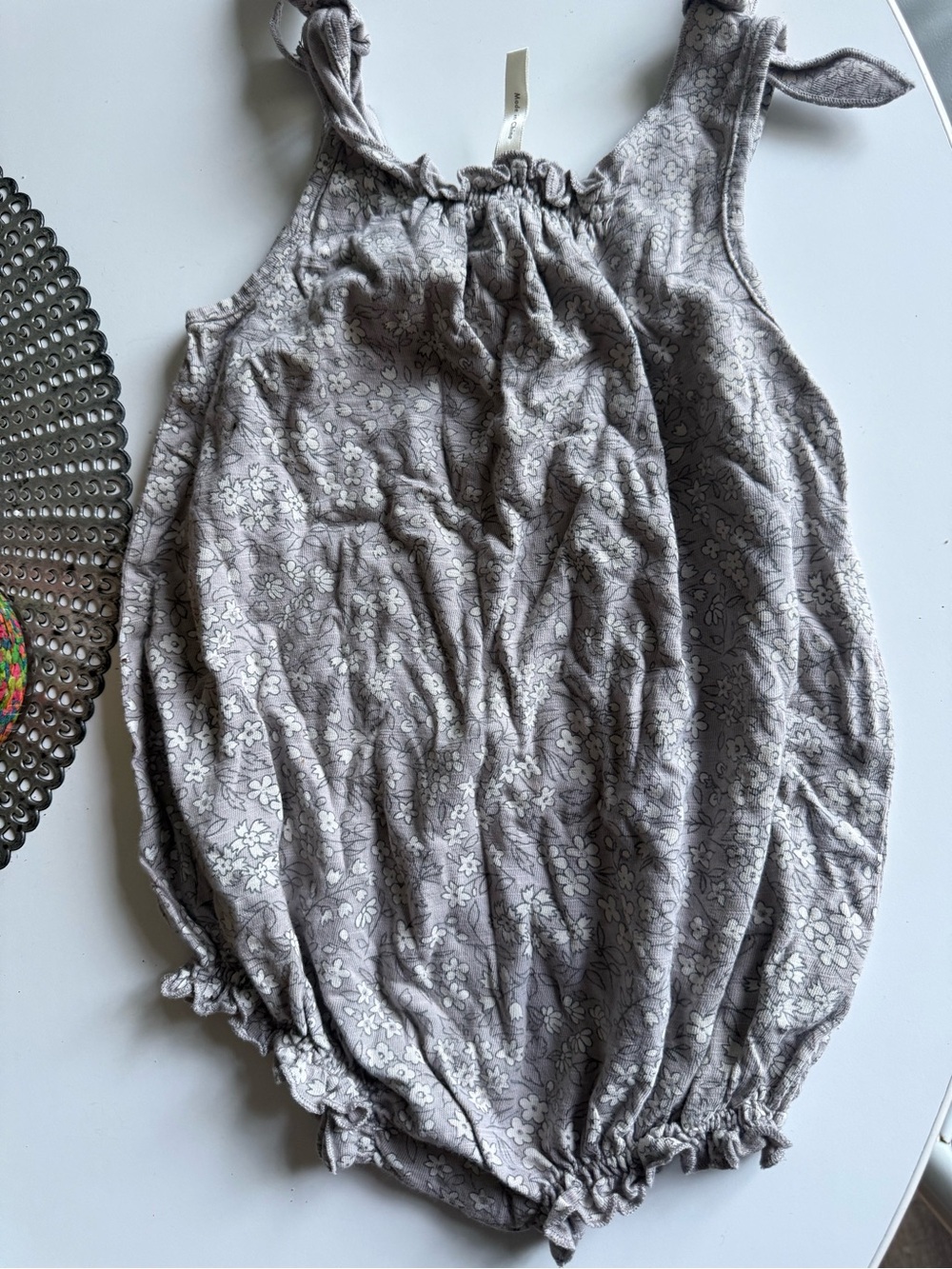 Rylee and cru floral bubble romper